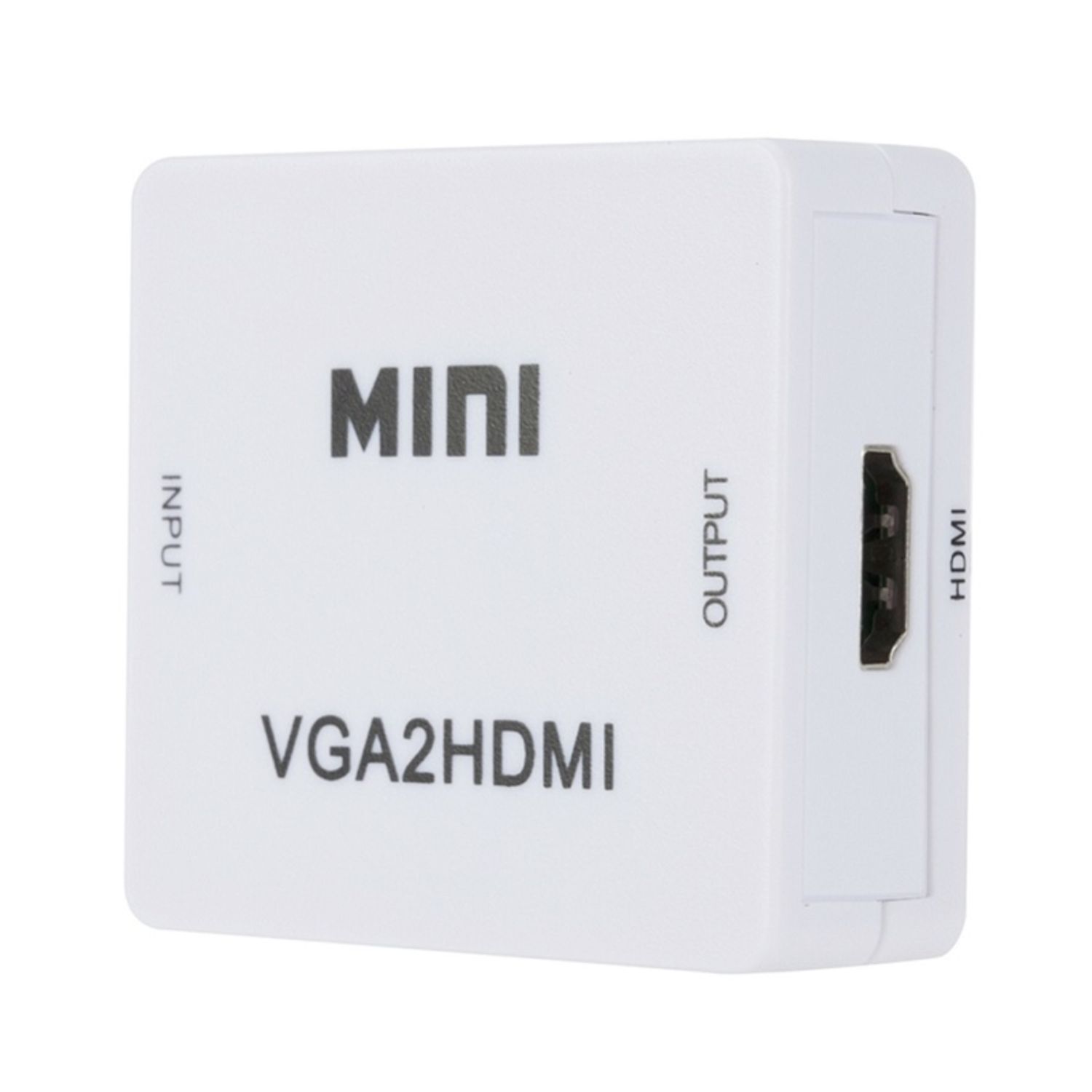 Convertor de imagine și sunet de la VGA la HDMI Alb fotografia produsului View 2 L