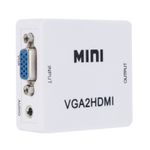 Convertor de imagine și sunet de la VGA la HDMI Alb fotografia produsului View 3 S