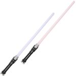Set 2 sabii laser, pentru copii, Gonga&reg; Rosu/Albastru fotografia produsului