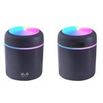 Umidificator de aer LED, Gonga&reg; Negru fotografia produsului View 2 S