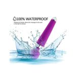 Vibrator femei din silicon, cu usb, rezistent la apa, mov fotografia produsului View 2 S