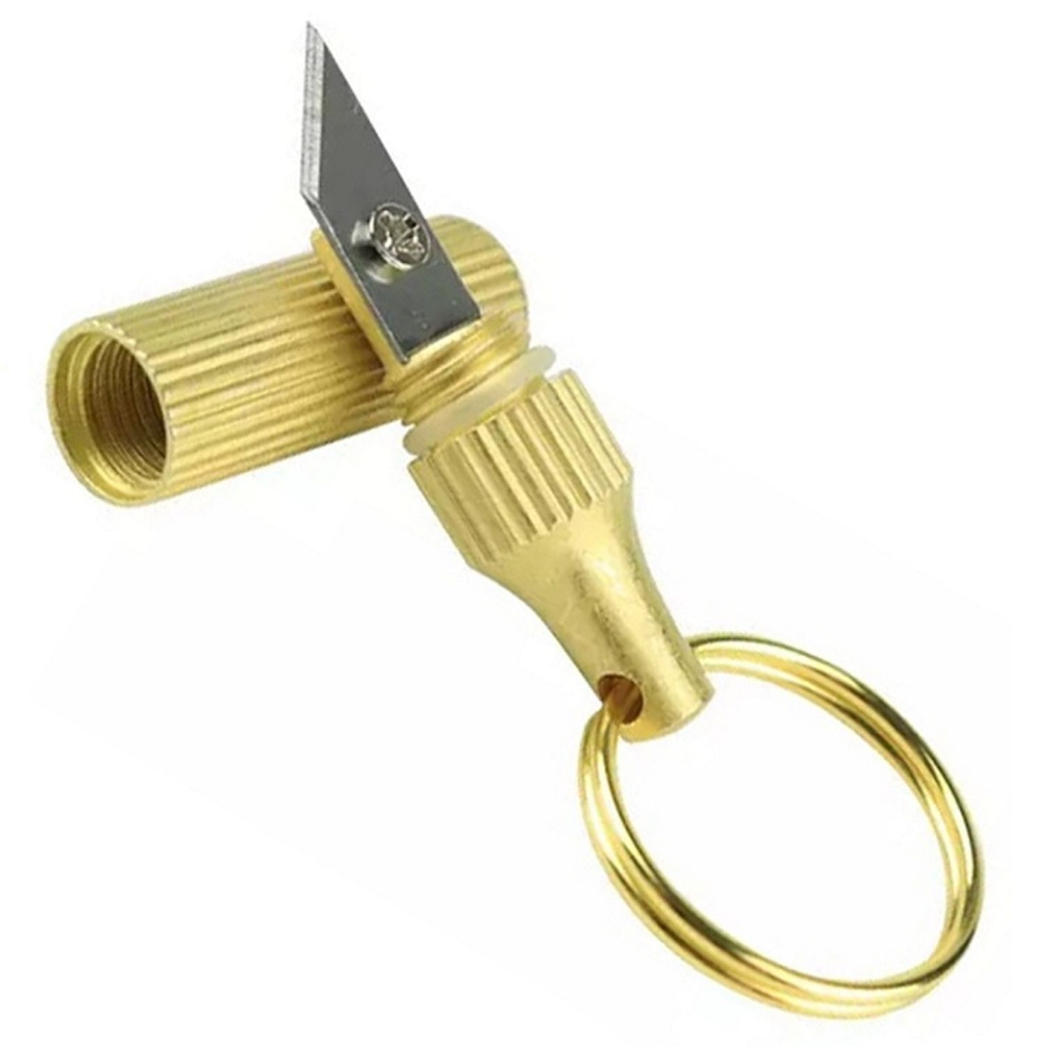 Breloc mini cuțit pentru deschiderea pachetelor și a plicurilor, Gonga&reg; Auriu fotografia produsului