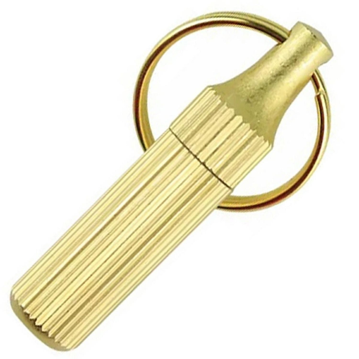 Breloc mini cuțit pentru deschiderea pachetelor și a plicurilor, Gonga&reg; Auriu fotografia produsului View 4 L