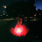 Lampa pentru bicicleta, forma amuzanta, rosu, Gonga&reg; Alb fotografia produsului View 3 S