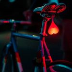 Lampa pentru bicicleta, forma amuzanta, rosu, Gonga&reg; Alb fotografia produsului View 4 S