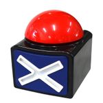 Buton Buzzer cu sunet si LED, 13x11x10 cm, Gonga&reg; Rosu fotografia produsului