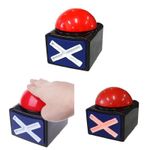 Buton Buzzer cu sunet si LED, 13x11x10 cm, Gonga&reg; Rosu fotografia produsului View 3 S