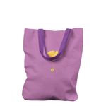 Geanta Handmade Tote Liner Captusit, Botanic Plante Floare Yosemite Galbena, Multicolor, 45x37 cm fotografia produsului