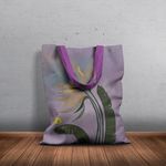 Geanta Handmade Tote Basic, Botanic Floare Neptuniana, Multicolor, 43x37 cm fotografia produsului View 4 S