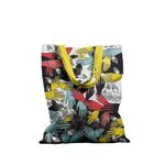 Geanta Handmade Tote Basic, Aglomeratie Urbana, Multicolor, 43x37 cm fotografia produsului