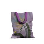 Geanta Handmade Tote Basic, Botanic Floare Neptuniana, Multicolor, 43x37 cm fotografia produsului