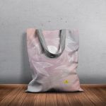 Geanta Handmade Tote Basic, Pasari de Noapte in jurul Lunii, Multicolor, 43x37 cm fotografia produsului View 4 S