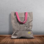 Geanta Handmade Tote Basic, Schita in 4 Cadre, Multicolor, 43x37 cm fotografia produsului View 6 S