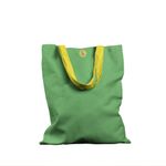 Geanta Handmade Tote Basic, Mulewear, Verde Cald, 43x37 cm fotografia produsului