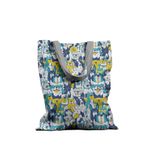 Geanta Handmade Tote Basic, Catei de Casa, Multicolor, 43x37 cm fotografia produsului