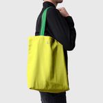 Geanta Handmade Tote Basic, Mulewear, Galben Solar, 43x37 cm fotografia produsului View 5 S