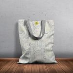 Geanta Handmade Tote Basic, Pisici Desenate de Copii, Multicolor, 43x37 cm fotografia produsului View 3 S
