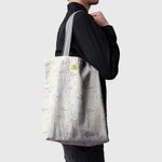 Geanta Handmade Tote Basic, Pisici Desenate de Copii, Multicolor, 43x37 cm fotografia produsului View 4 S
