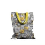 Geanta Handmade Tote Basic, Pisici la Masa, Multicolor, 43x37 cm fotografia produsului