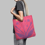 Geanta Handmade Tote Basic, Mulewear, Botanic Flori Speciale Fenalia, Multicolor, 43x37 cm fotografia produsului View 2 S