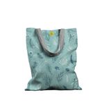 Geanta Handmade Tote Basic, Plante la Amurg, Multicolor, 43x37 cm fotografia produsului