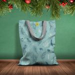 Geanta Handmade Tote Basic, Plante la Amurg, Multicolor, 43x37 cm fotografia produsului View 2 S