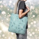 Geanta Handmade Tote Basic, Plante la Amurg, Multicolor, 43x37 cm fotografia produsului View 6 S