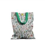 Geanta Handmade Tote Basic, Plante in Zapada, Multicolor, 43x37 cm fotografia produsului