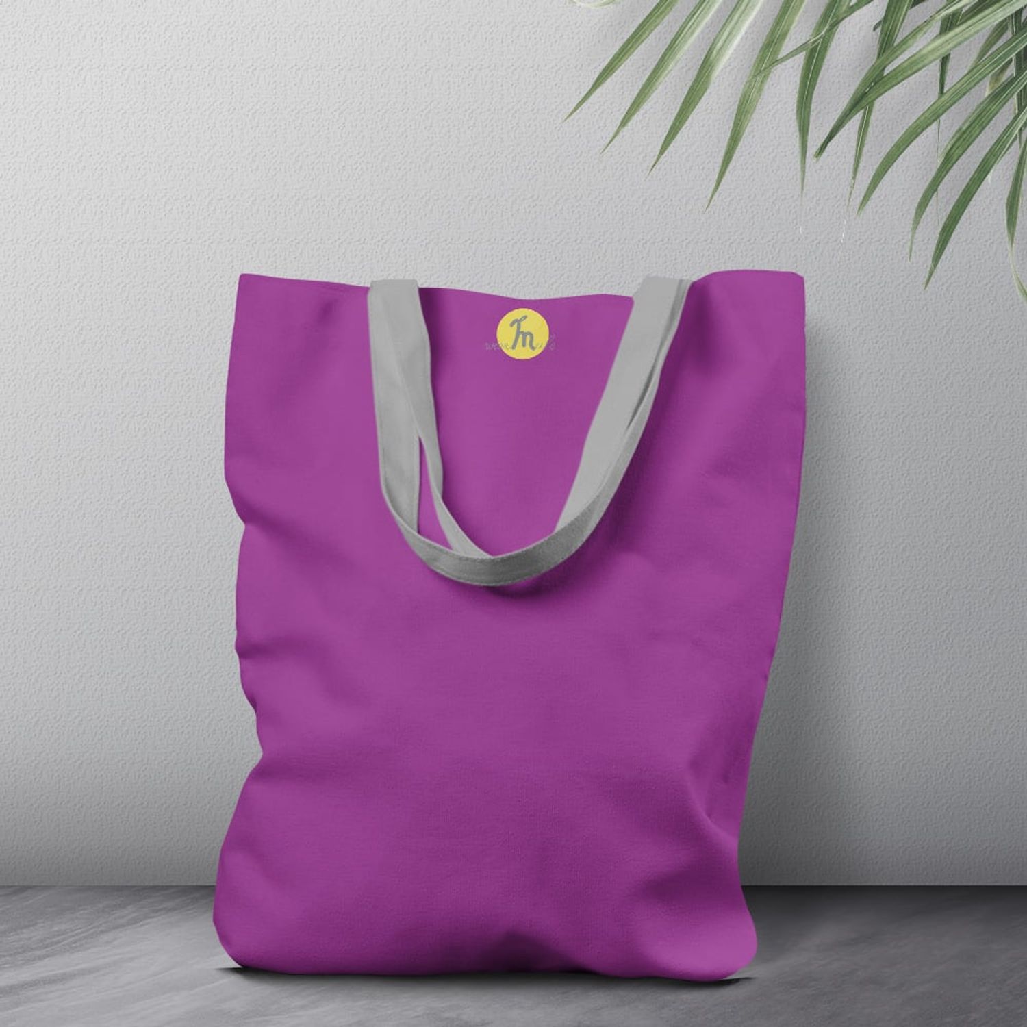 Geanta Handmade Tote Liner Captusit, Mulewear, Violet Aprins, 45x37 cm fotografia produsului View 5 L