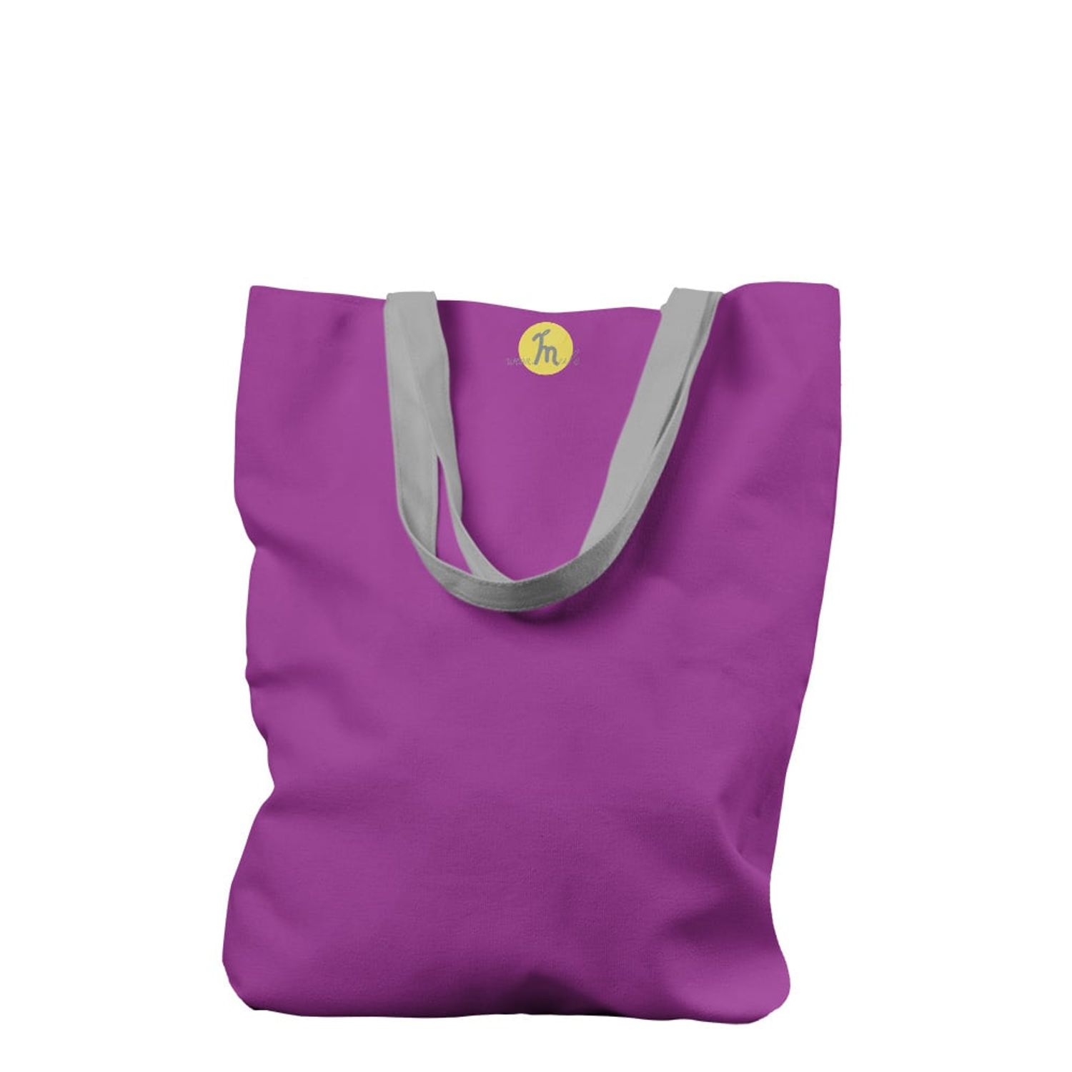 Geanta Handmade Tote Liner Captusit, Mulewear, Violet Aprins, 45x37 cm fotografia produsului