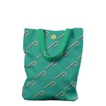 Geanta Handmade Tote Liner cu Captuseala, Acadea de Craciun, Multicolor, 43x37 cm fotografia produsului