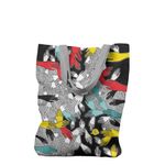 Geanta Handmade Tote Liner cu Captuseala, Maini Mistice, Multicolor, 45x37 cm fotografia produsului