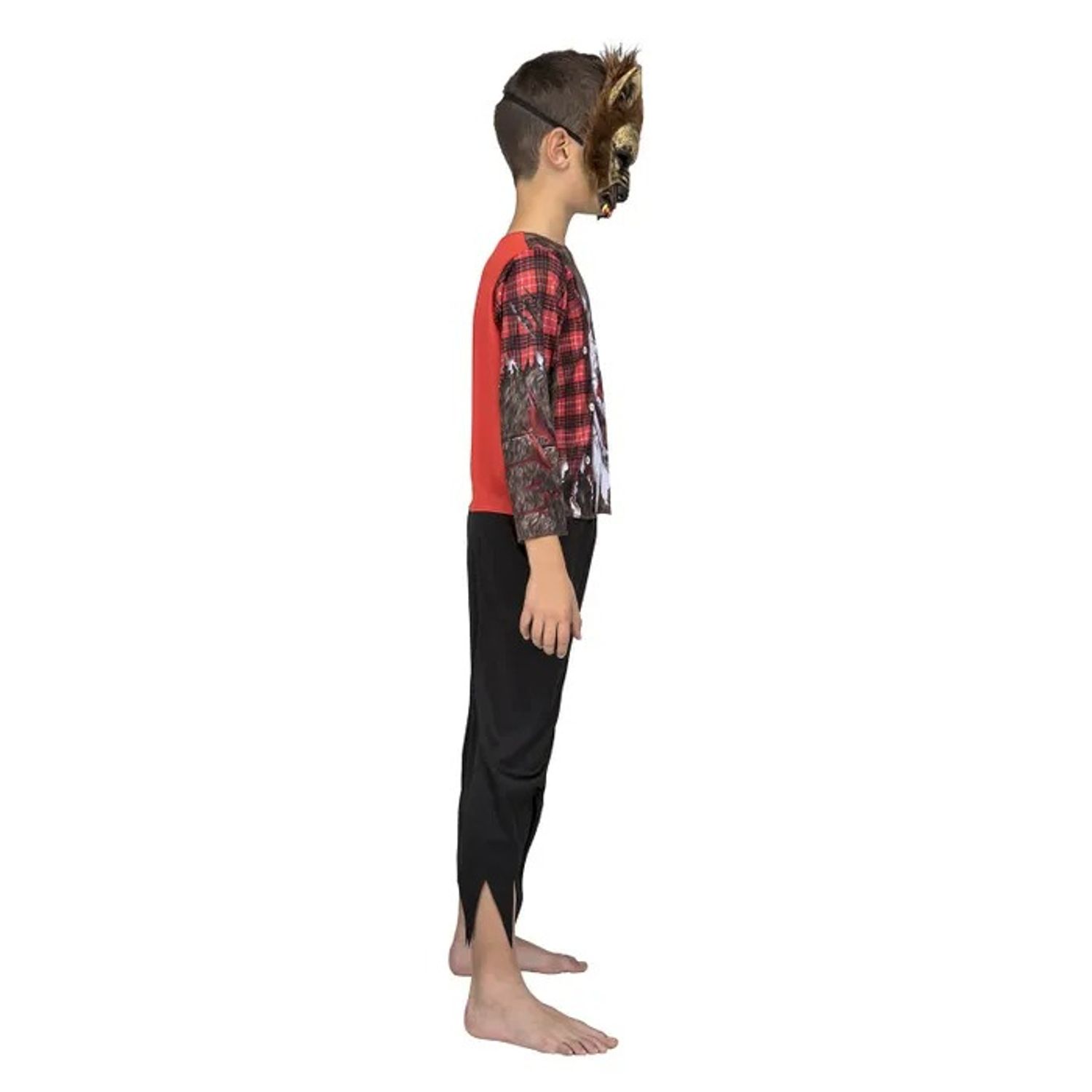 Costum lup, varcolac pentru baieti 5-6 ani 115 cm fotografia produsului View 2 L