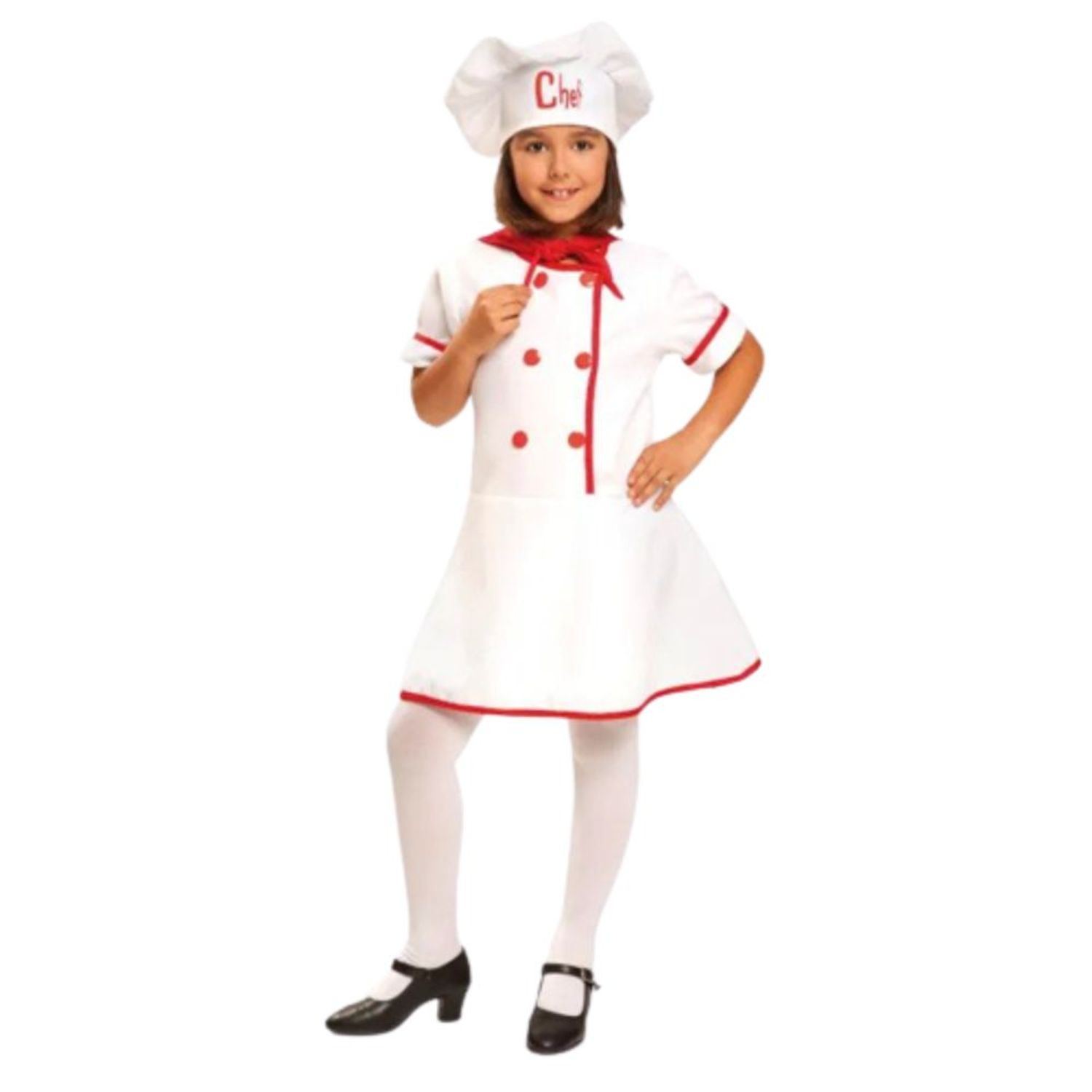 Costum bucatar pentru fete 120-130 cm 7-9 ani fotografia produsului