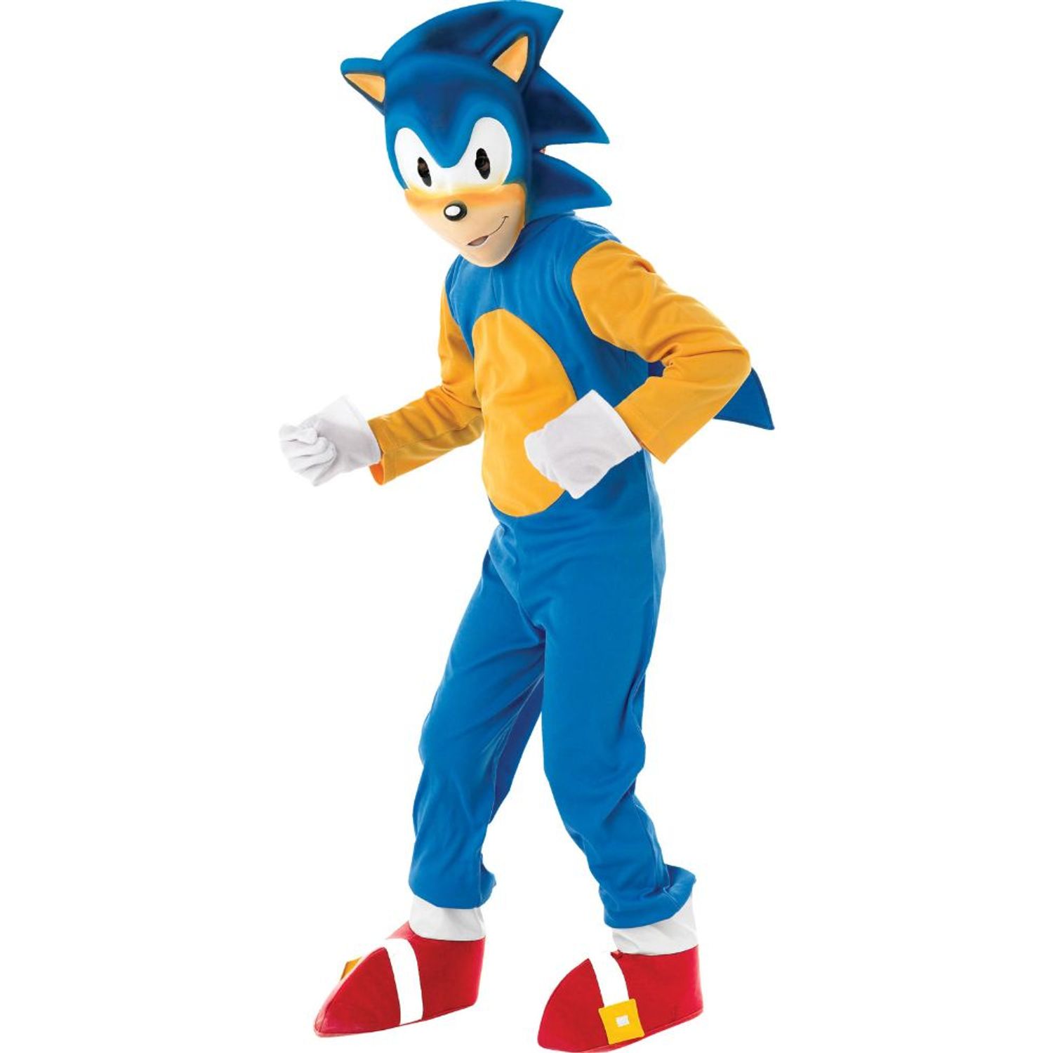 Costum Sonic pentru baiat 5-6 ani 110 - 116 cm fotografia produsului