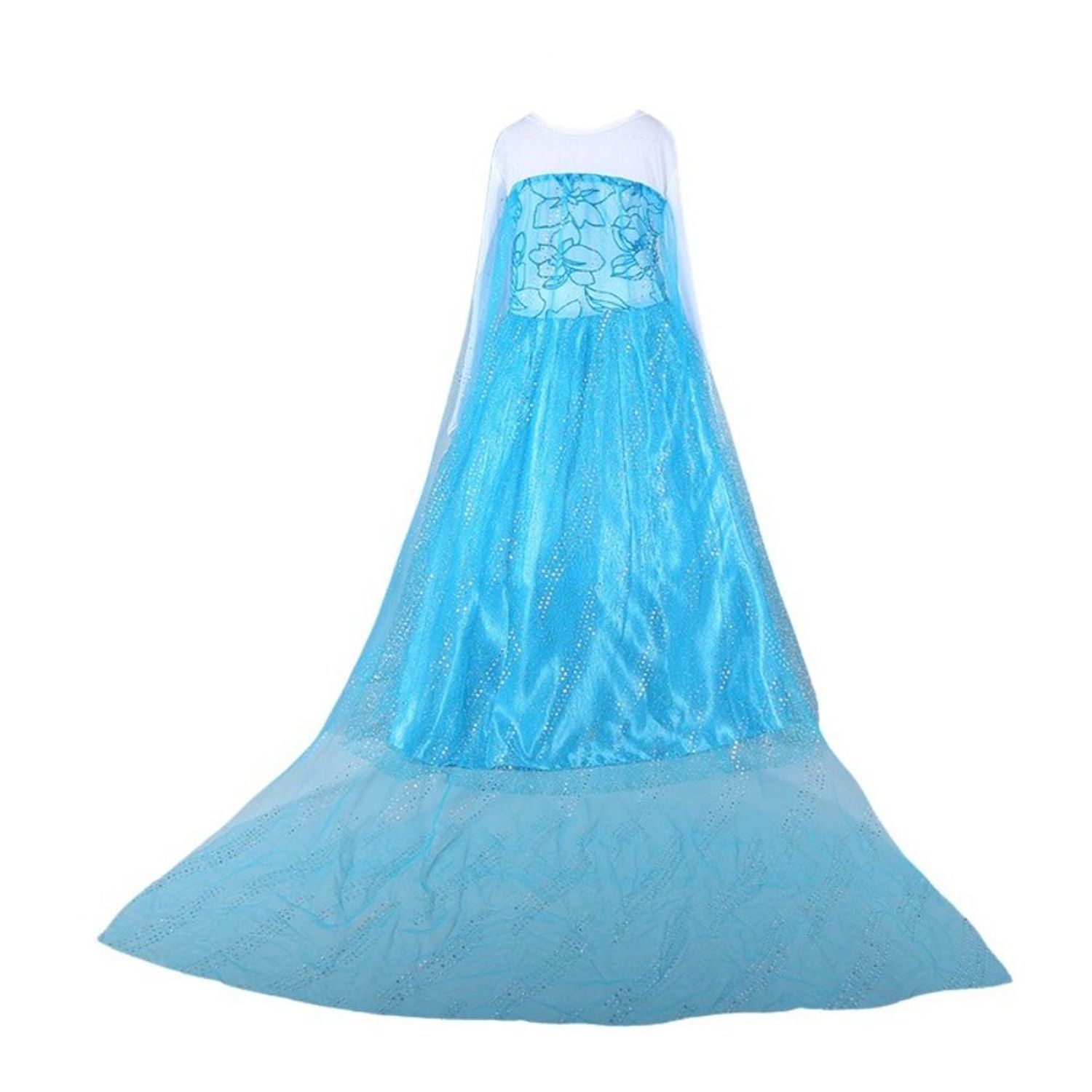 Costum Elsa - Regatul de gheata 5-7 ani 110-120 cm fotografia produsului View 2 L