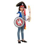Costum Pirat Sam cu accesorii pentru copii 3-5 ani 110 - 120 cm fotografia produsului