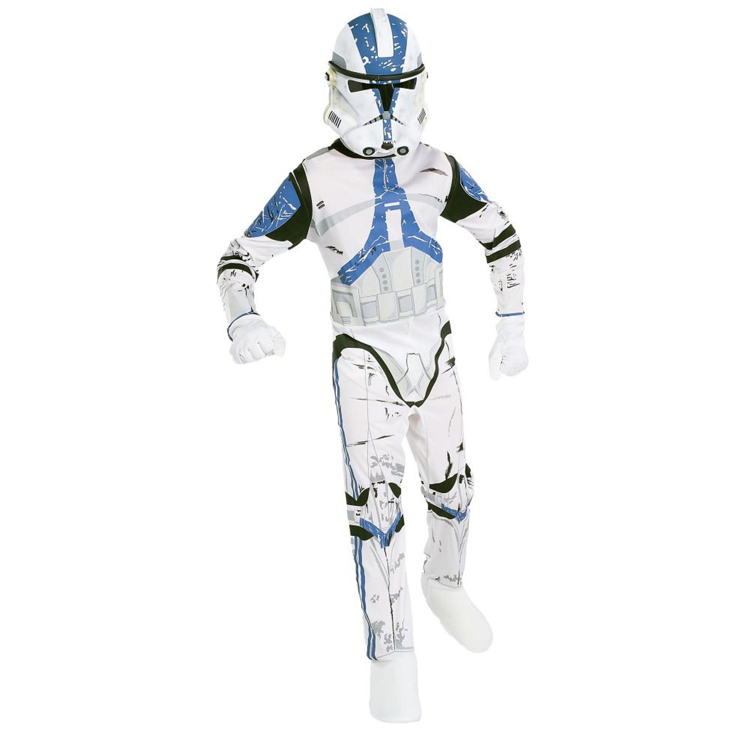 Costum Star Wars Clone Trooper pentru copii 120-130 cm 5-7 ani fotografia produsului