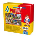 Set 4 puzzle-uri Basme de 12, 24, 35 și 48 piese fotografia produsului View 2 S
