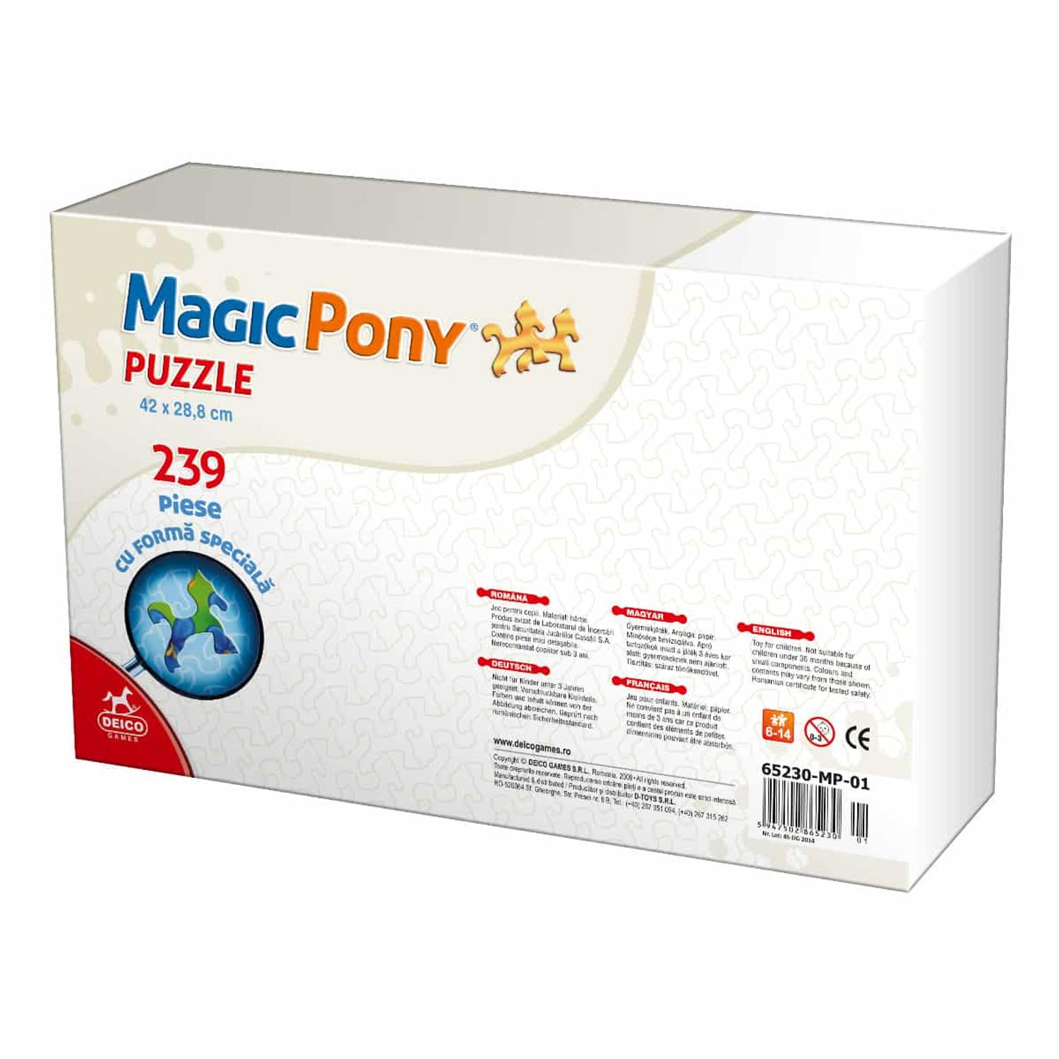 Puzzle Special Pony - Puzzle 240 piese cu formă specială fotografia produsului View 2 L