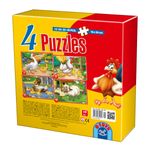 Set 4 puzzle-uri Animale de 12, 24, 35 și 48 piese fotografia produsului View 2 S