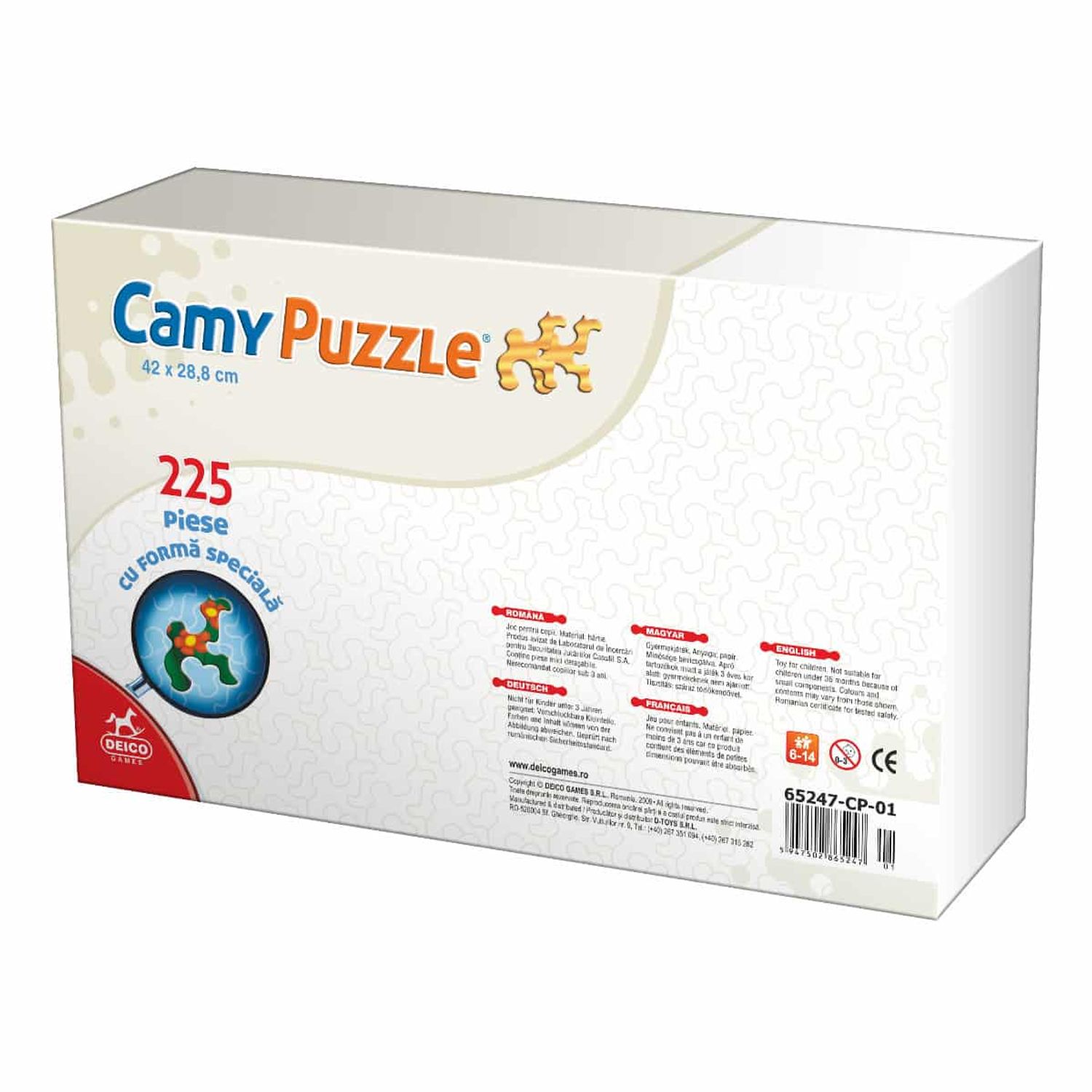 Puzzle Hansel și Gretel - Puzzle 225 piese cu formă specială fotografia produsului View 2 L