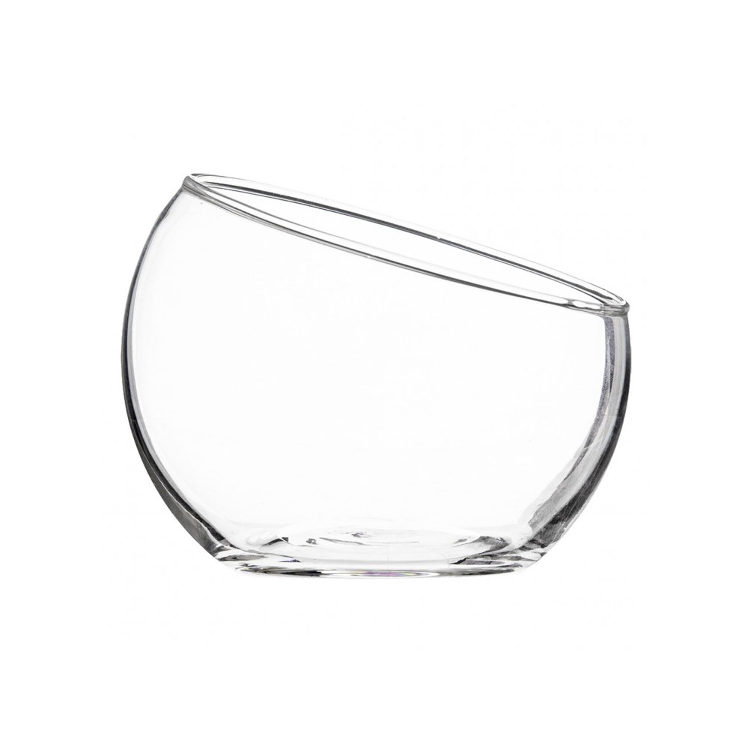 Bol Palm, pentru aperitiv, sticla transparenta, 10x8 cm fotografia produsului