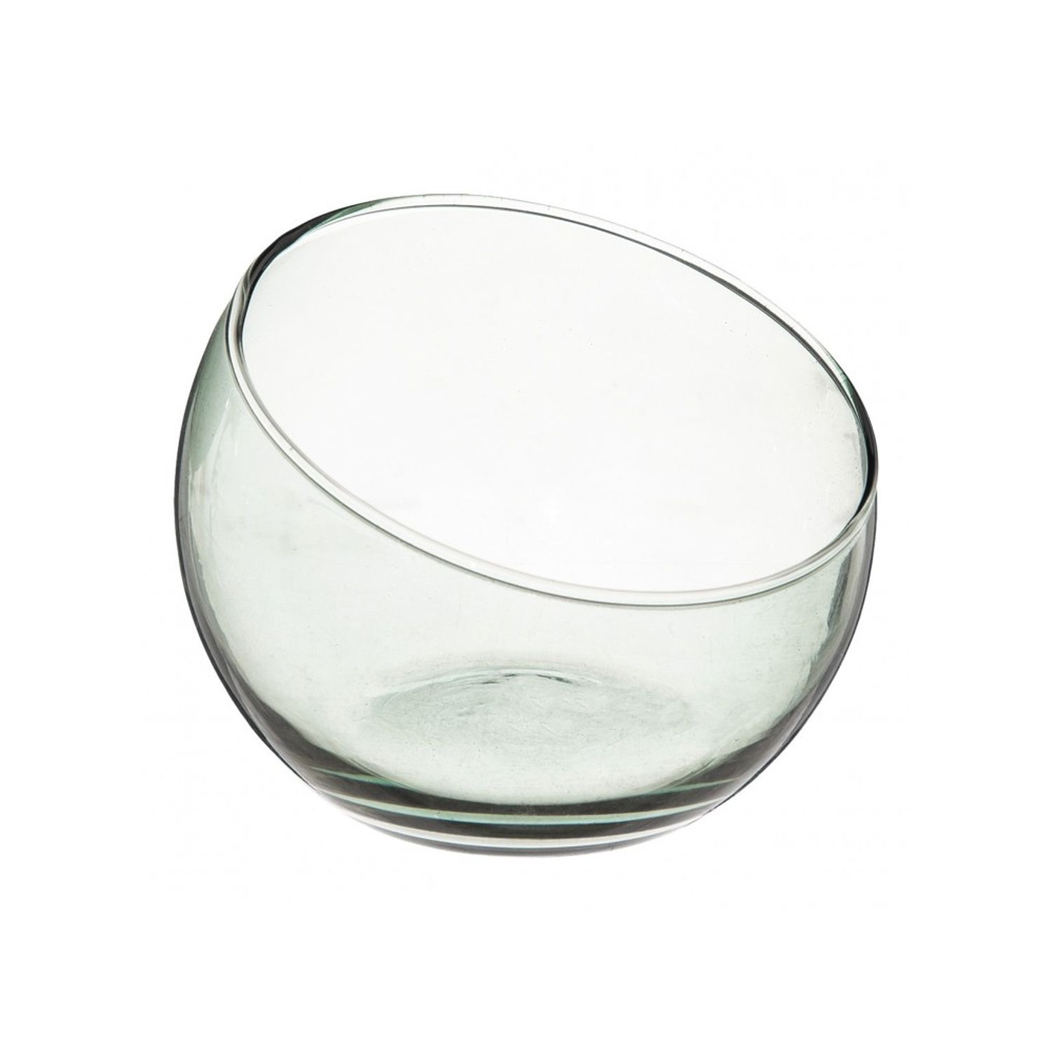 Bol Palm, pentru aperitiv, sticla vert, 10x8 cm fotografia produsului
