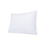 Perna 50x70 Somnart Belina, microfibra, lavabile la masina, vidata, Alb fotografia produsului