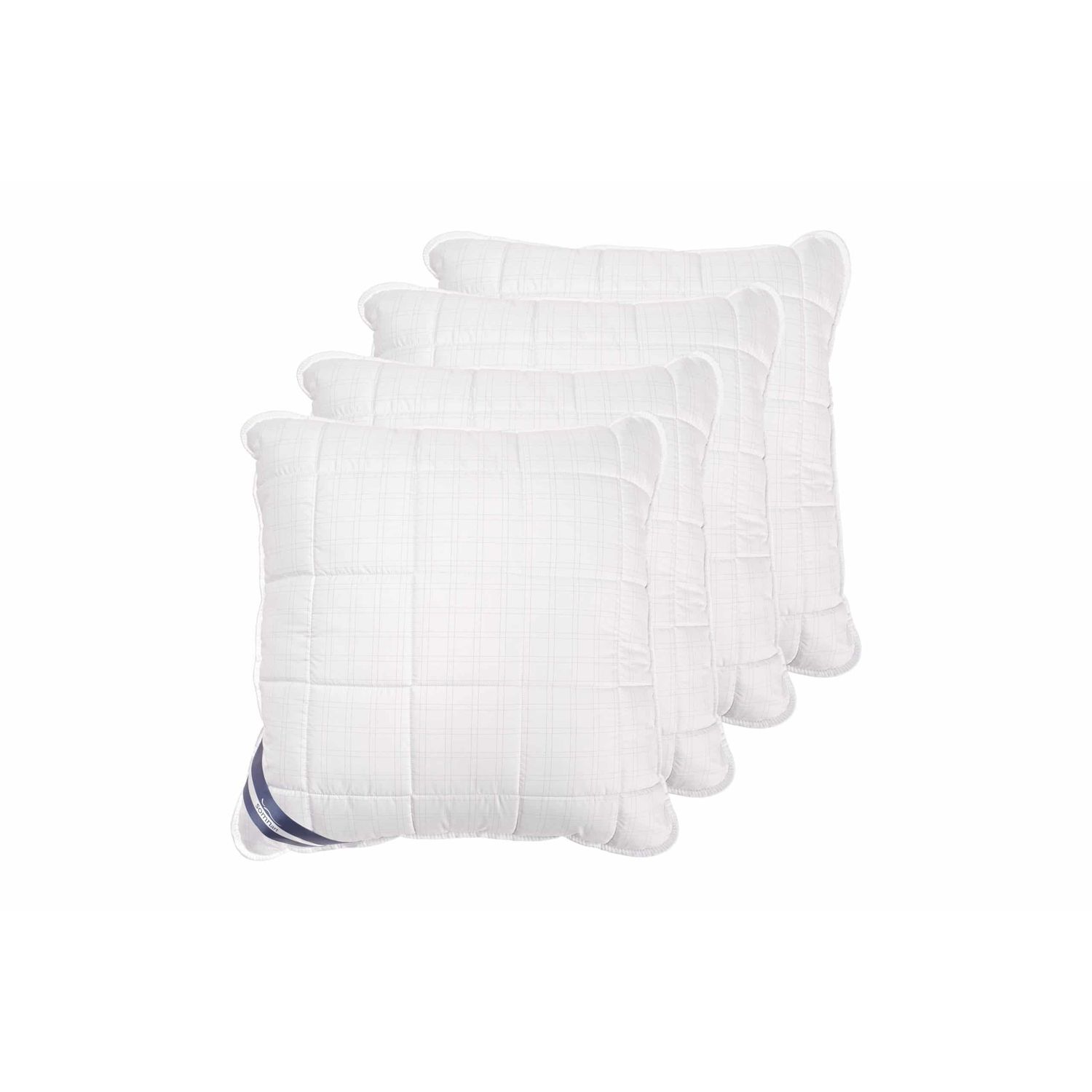 Set 4 perne Somnart matlasate model patrat, 70x70 cm, microfibra carbon fotografia produsului View 2 L