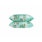 Set 2 perne Green Flowers, 50x70 cm fotografia produsului View 2 S