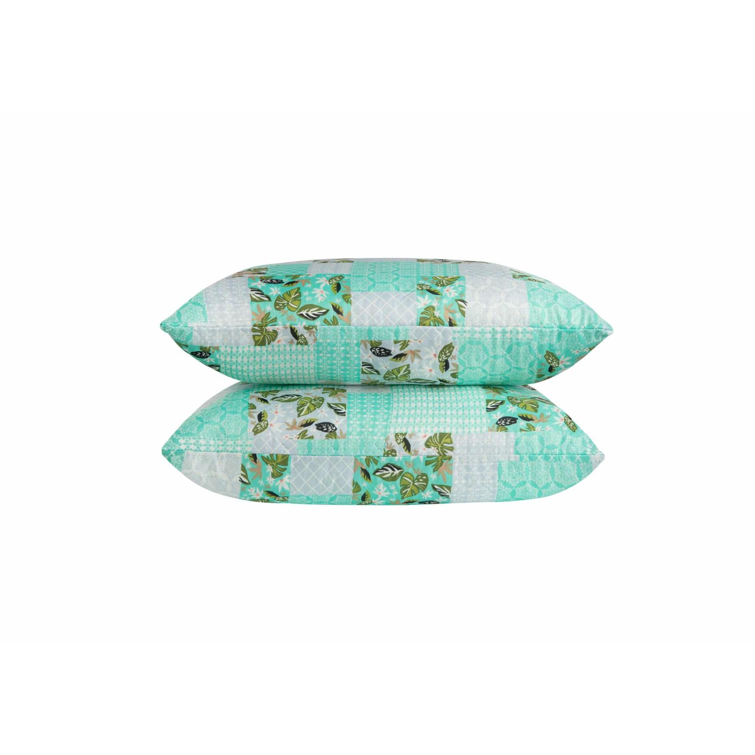 Set 2 perne Green Flowers, 50x70 cm fotografia produsului View 2 L