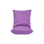 Set 2 Perne matlasate US, microfibra Purple Magic, 70x70 cm fotografia produsului