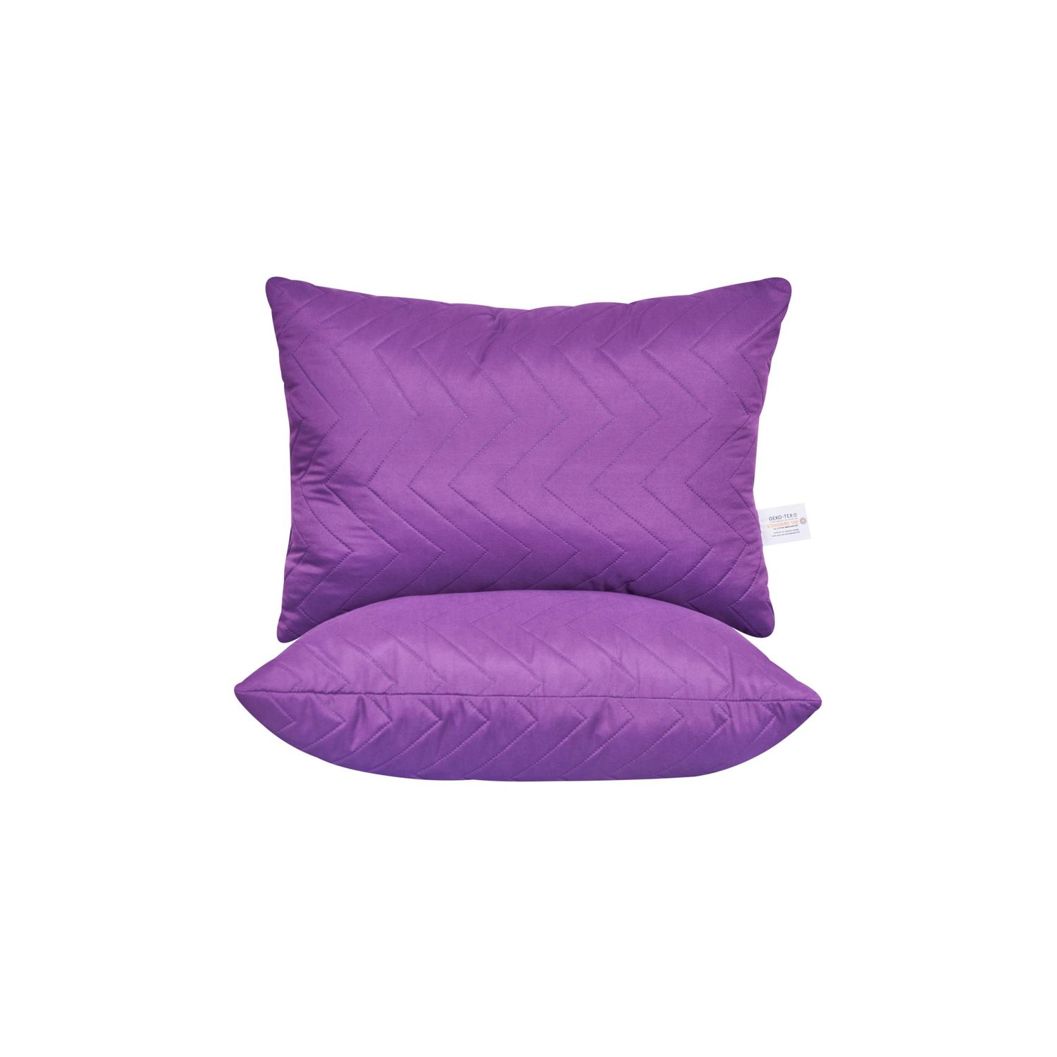 Set 2 Perne matlasate US, microfibra Purple Magic, 50x70 cm fotografia produsului